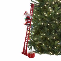 Mr. Christmas Mr. Christmas Animated and Musical Climbing Santa with Light Strand