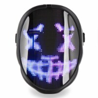 Chemion LED Light Digital Face Changing Mask for Parties and Events, Battery