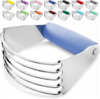 Zulay Kitchen Dough Blender and Pastry Cutter - Lilac
