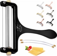 Zulay Kitchen Adjustable Hand Held Cheese Cutter with 2 Extra Wires Perspective: Main