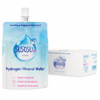 Susosu Hydrogen Water, 10.5 FL oz (Pack of 20) 7.4 Balanced Ph Natural Mineral Water