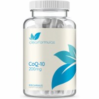 ClearFormulas Co-Q10 Supplement - 200 Capsules, 200mg