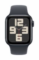 Apple Watch SE 40mm Midnight Aluminum Case with Midnight Sport Band Perspective: Main