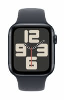 Apple Watch SE - Midnight Aluminum Case with Midnight Sport Band Perspective: Main