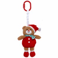 Santa Bear Red