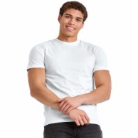 Hanes Xtemp Performance Triblend Short Sleeve Crew Tee - White