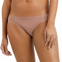 Maidenform Pure Comfort® Feel Good Seamless Bikini Underwear - Brown Perspective: Main