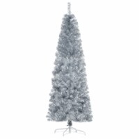 Artificial Christmas Tree 6' Indoor Realistic Holiday Decoration, 618 Tips