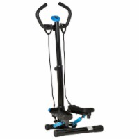 Stepping Exercise Machine Home Gym Full Body Workout Stepper w/ Elastic Bands