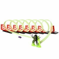 Builder Loop Starter Kit Criss Cross Toy Race Track w/ Pull-back Car, Ages 3-6