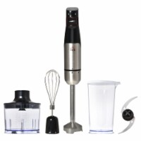 HomCom Handheld Stainless Steel Blade Stick Blender