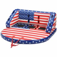 3 Rider Towable Tube for Boating w/ Front & Back Tow Points for Multi Positions