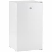 3.2 Cu.Ft Double Door Mini Fridge w/ Freezer, Adjustable Shelf for