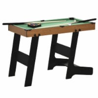 40'' Mini Pool Table Set Tabletop Billiards Game, Fun for Whole Family, Man Cave