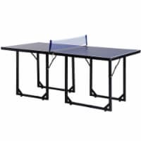 Foldable Ping Pong Table, 2 Table Halves for Party Use, Mid-Size Table Tennis