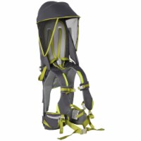 Foldable Baby Backpack Carrier, W/ Canopy Adjustable Waist Belt for 6-36 Months