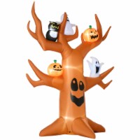 9ft Inflatable Halloween Haunted Pumpkin Tree Blow-Up Outdoor Display w/ LEDs