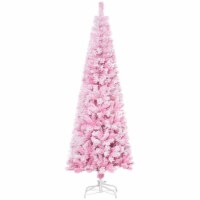 Artificial Christmas Tree 6' Indoor Realistic Holiday Decoration w/ Pine Shape