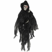 45  Outdoor Halloween Decorations Grim Reaper, Lighted Hanging Ghost Decoration
