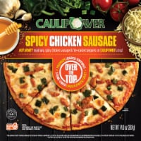 Over The Top Spicy Chicken Sausage Frozen Pizza Perspective: Main