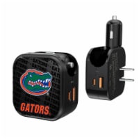 Keyscaper Florida Gators Blackletter 2 in 1 USB A/C Charger