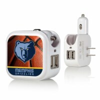 Keyscaper Memphis Grizzlies Basketball 2 in 1 USB Charger