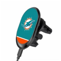 Keyscaper Miami Dolphins Solid Wordmark Wireless Car Charger