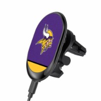 Keyscaper Minnesota Vikings Solid Wordmark Wireless Car Charger