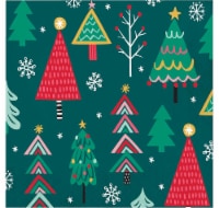 Party Creations Joyful Trees Lunch Napkins Perspective: Main