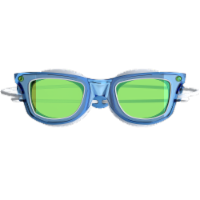 Speedo Adult Seasider Mirror 242 Goggles - Blue Perspective: Main