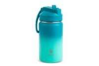 Ello Riley Junior Stainless Steel Water Bottle - Blue, 12 oz - Kroger