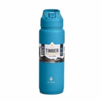 Manna™ Timber Bottle - Teal