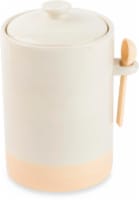Core Home Large Ceramic Canister with Spoon Perspective: Main