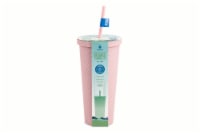 Manna™ 24 oz Pink Studded Tumbler Perspective: Main