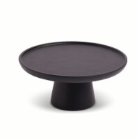 Core Home Cake Plate Black Stain
