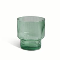 Core Home Double Old Fashioned Glass- Green Perspective: Main