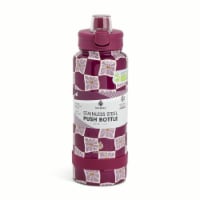 Manna™ Push Bottle 40 oz Raspberry Squares Perspective: Main