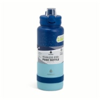 Manna™ Color Block Push™ Bottle - Blue Perspective: Main