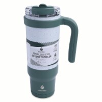 Manna™ Color Block Mug - Green/White Perspective: Main