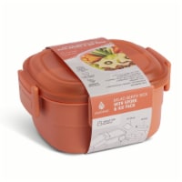 Core Home Manna Salad Bento Box - Apricot Perspective: Main