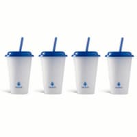 Core Home Kids Color Changing Tumblers With Straws Blue Perspective: Main