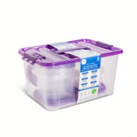 Core Home Container and Lid Set Purple Perspective: Main