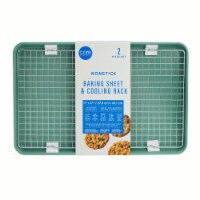 Core Home Baking Sheet With Cooling Rack - Green Perspective: Main