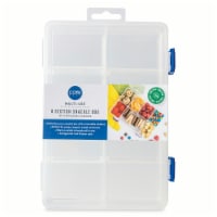 Core Home™ 8 Section Snackle Box - Blue Perspective: Main