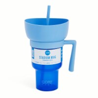 Core Home™ Stadium Mug Tumbler & Bowl Light/Dark Blue Perspective: Main