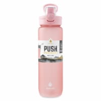 Manna™ Push™ Plastic Bottle Pink Perspective: Main