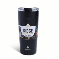 Manna™ Ridge™ Stainless Steel Coffee Tumbler - Black Perspective: Main