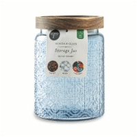 Core Textured Glass Canister - Crocus Perspective: Main