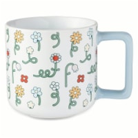 Core Home™ Square Handle Mug - Floral Perspective: Main