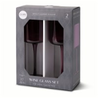 Core Home Wine Glass 2-Pack - Purple Perspective: Main